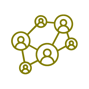 web of people icon