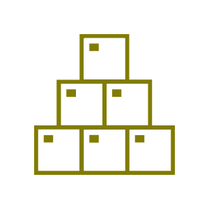 stack of boxes icon