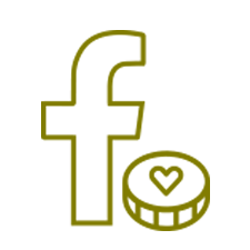 facebook fundraiser icon
