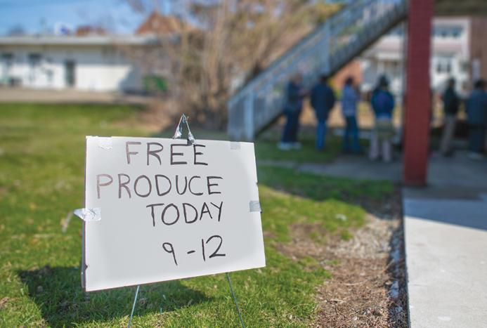 Free Produce Sign