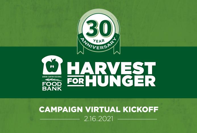 Harvest for Hunger graphic