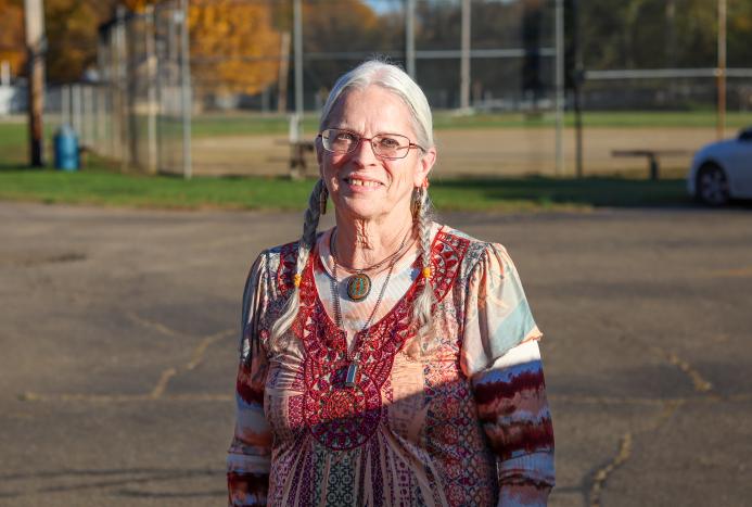 Janice, a neighbor of the Foodbank
