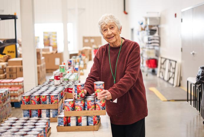 Marilyn Poulos. Volunteer of the Year, Stark County Campus