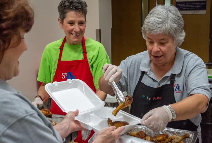 St. Ambrose’s food program