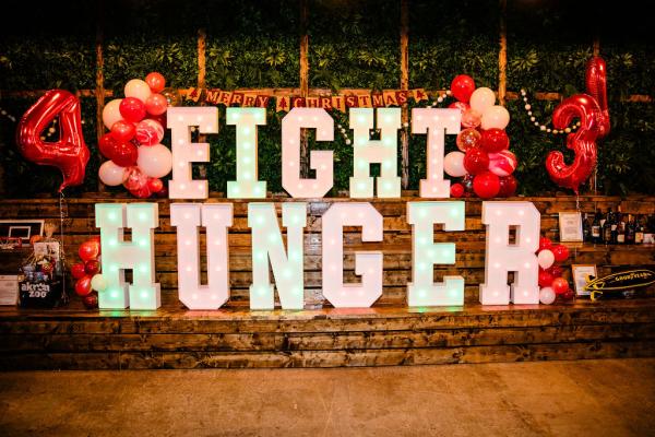 Fight Hunger Marquee