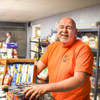 Carl volunteers